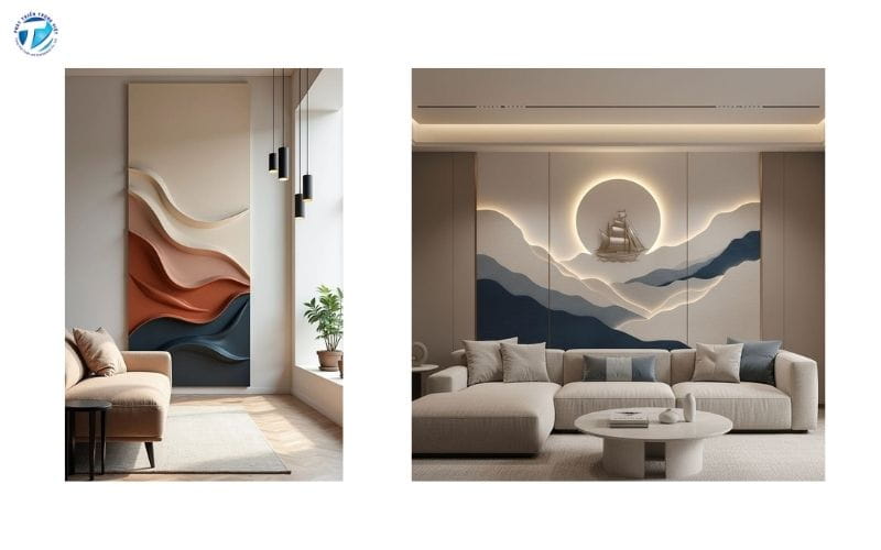 Tranh 3D trừu tượng nghệ thuật